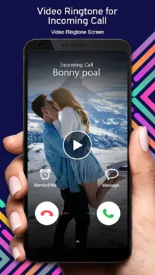 Video Ringtone For Incoming Ca android App screenshot 2